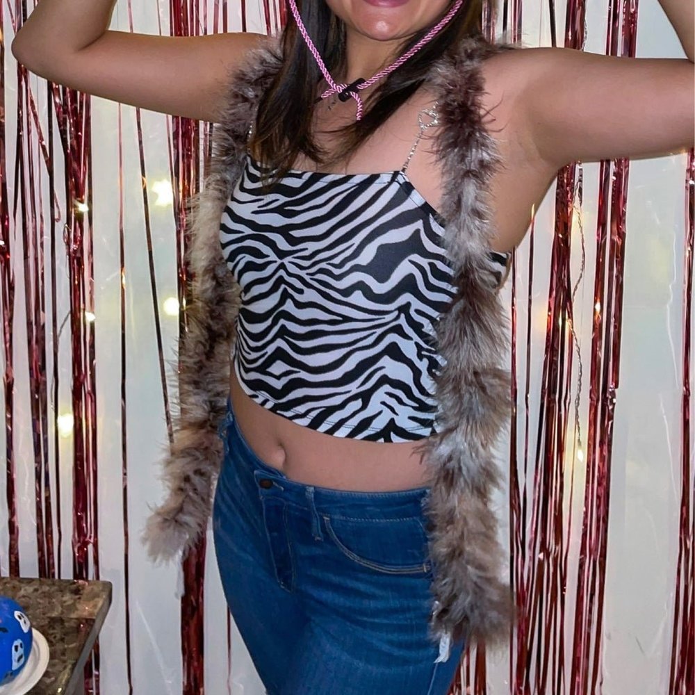 Zebra Print Cami